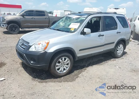2006 Honda Cr-V Ex from USA, damaged, VIN JHLRD78816C017706